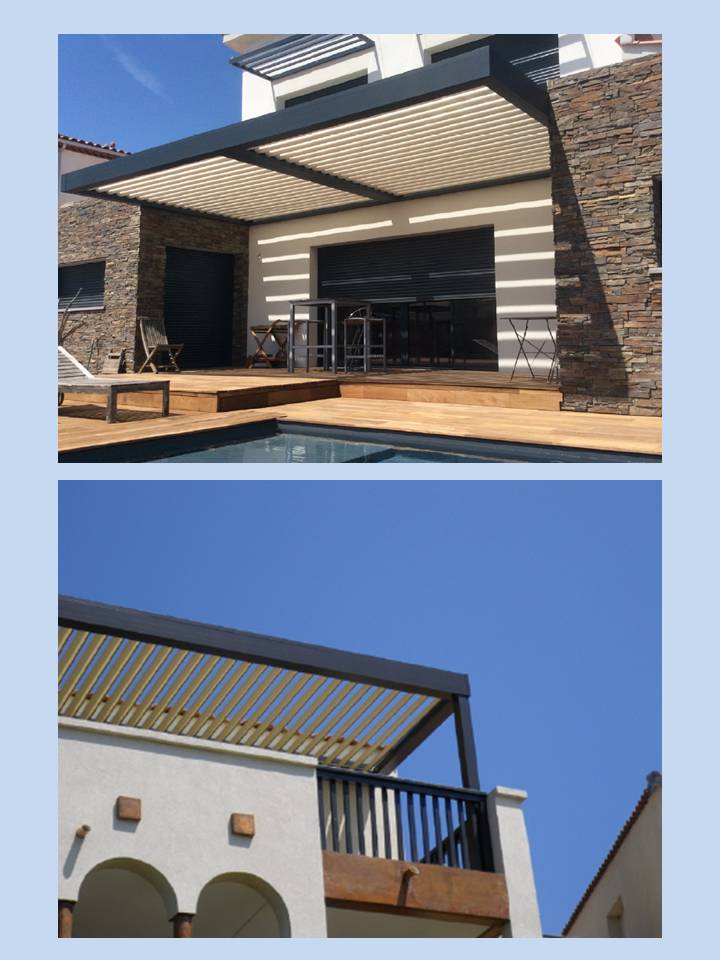 Pergola en aluminium
